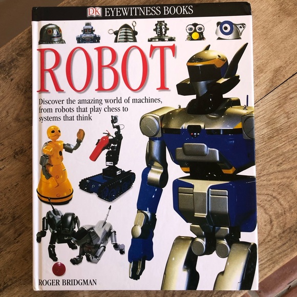 ROBOT EYEWITNESS BOOKS Guide-Robotics--1st Edition - Picture 1 of 8
